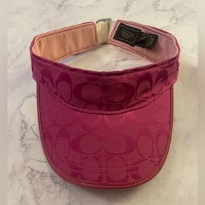 Pink Coach Visor